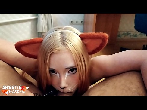 ❤️ Kitsune nyelés kakas és cum a szájába Minőségi szex at hu.serviporno.ru ☑